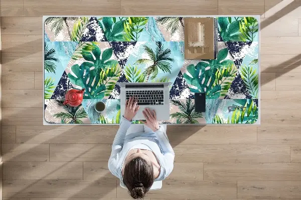 Sottomano da scrivania Mosaico Tropicale