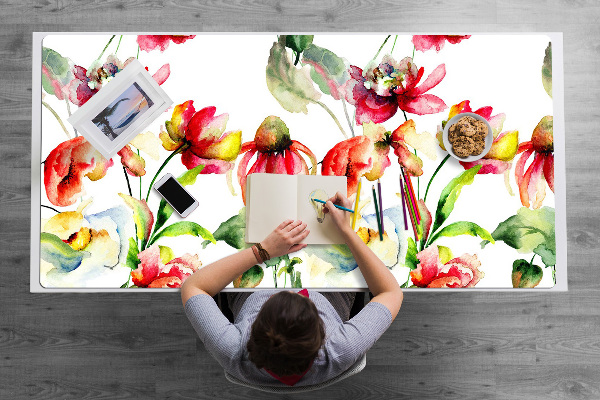 Sottomano da scrivania Fiori Selvatici