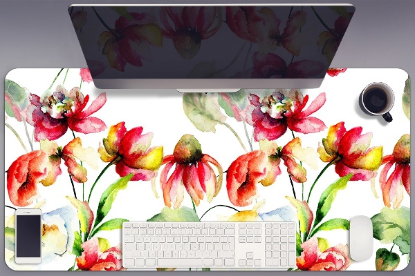 Sottomano da scrivania Fiori Selvatici