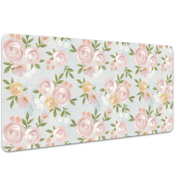 Tappetino da scrivania Fiori Ad Acquerello