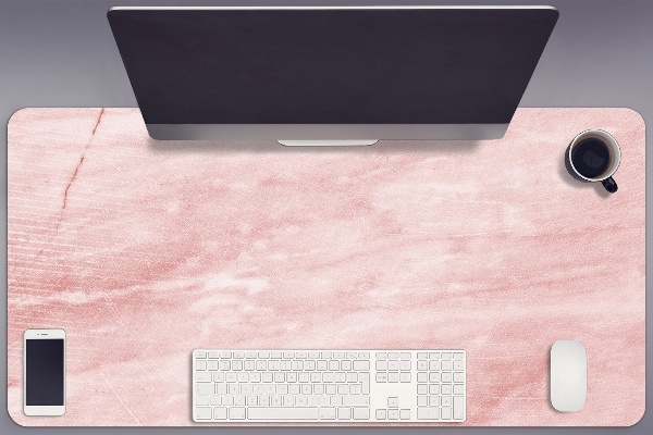 Tappetino da scrivania Texture Rosa