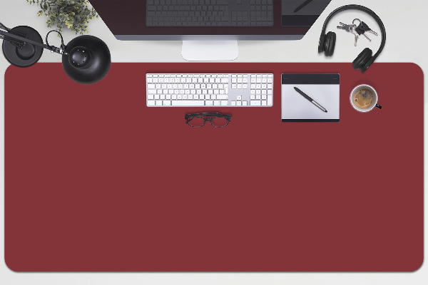 Sottomano da scrivania Rosso Purpureo