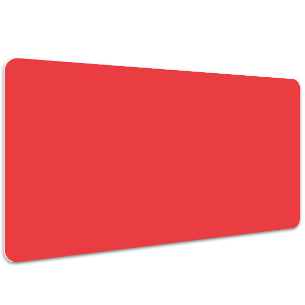 Sottomano da scrivania Rosso-Arancio