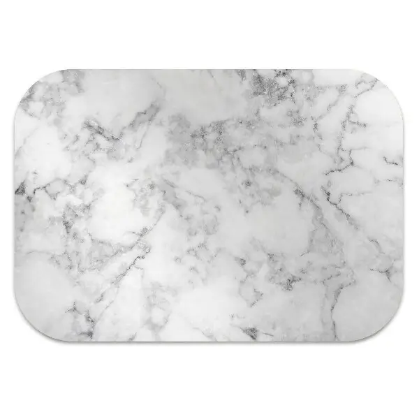 Tappeto salvapavimento Marmo Bianco
