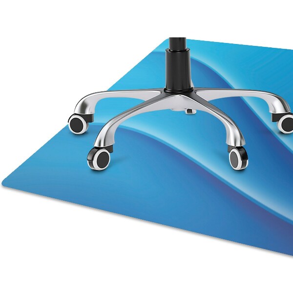 Tappeto salvapavimento Astrazione Blu