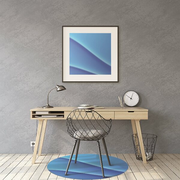 Tappeto salvapavimento Astrazione Blu