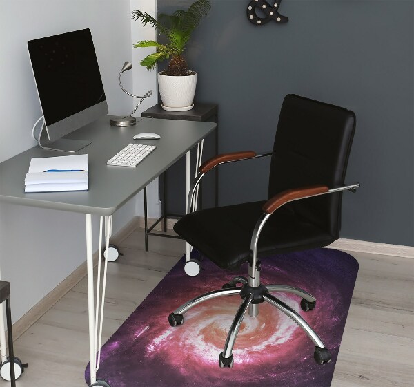 Tappeto per sedia con ruote Vortex Spaziale
