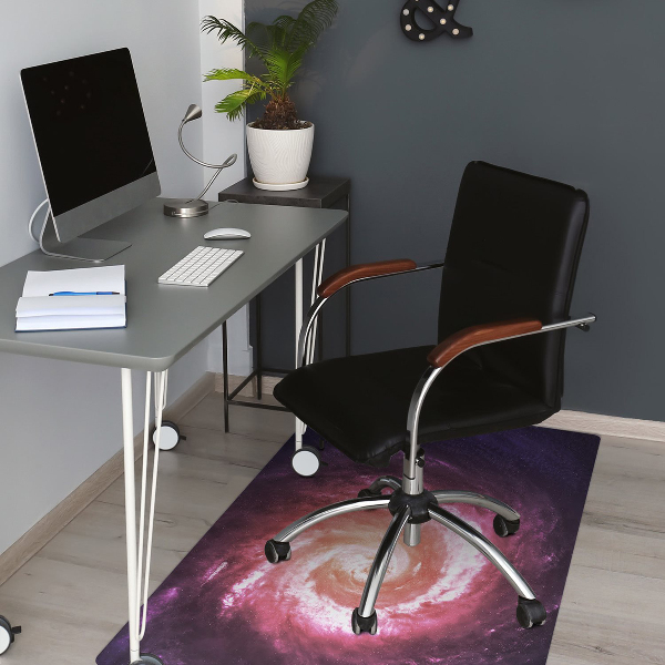 Tappeto per sedia con ruote Vortex Spaziale