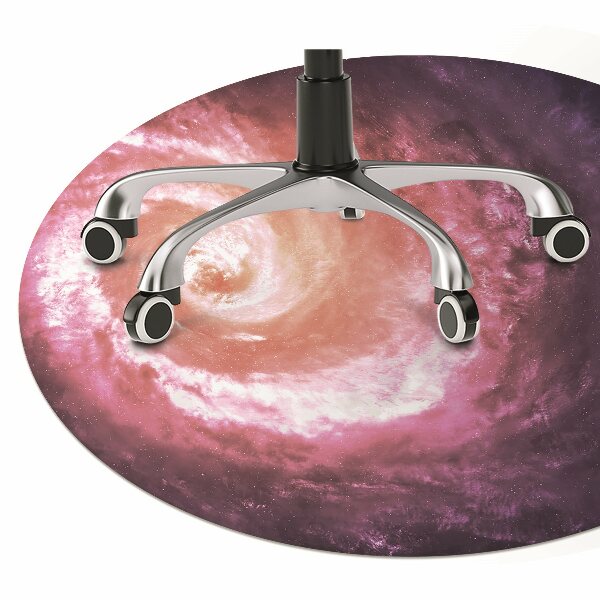 Tappeto per sedia con ruote Vortex Spaziale