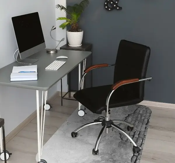 Tappeto per sedia con ruote Old Wall