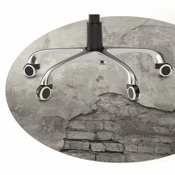Tappeto per sedia con ruote Old Wall
