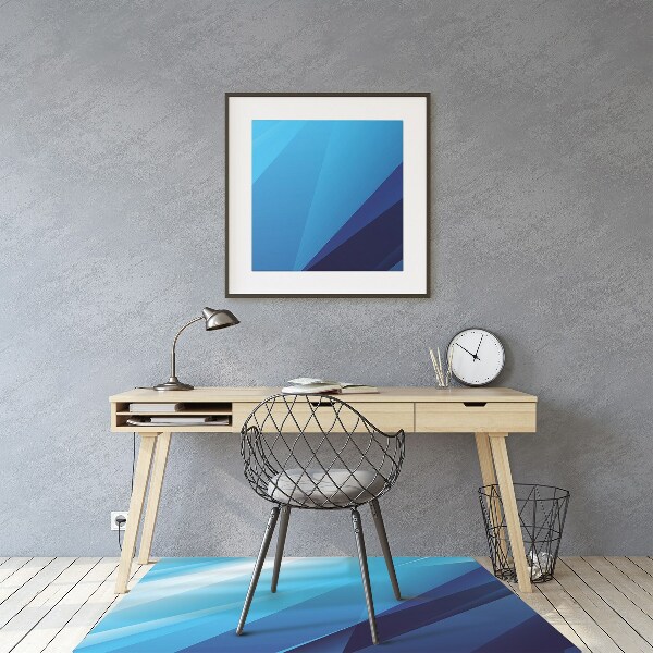 Tappeto salvapavimento Transizione Blu