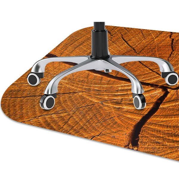 Tappeto per sedia con ruote Tronco D'Albero