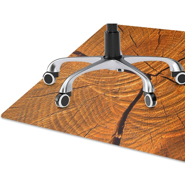 Tappeto per sedia con ruote Tronco D'Albero