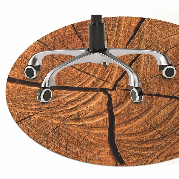 Tappeto per sedia con ruote Tronco D'Albero