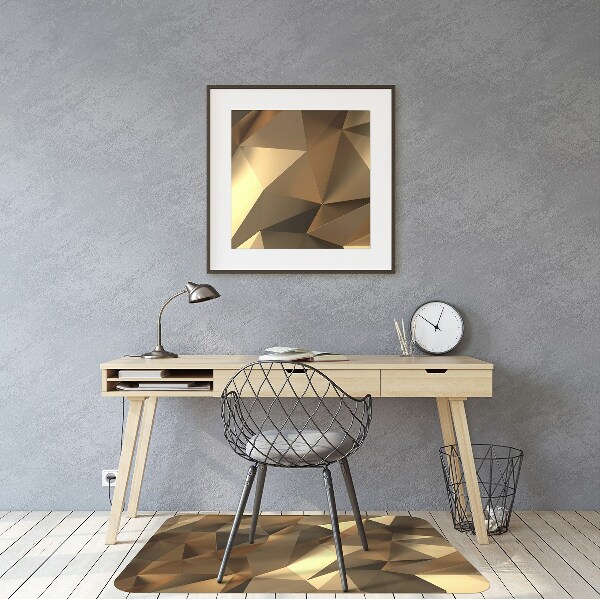 Tappeto per sedia con ruote Lamina D'Oro