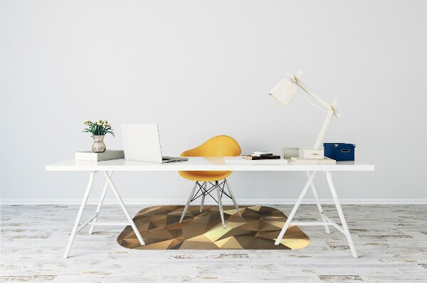 Tappeto per sedia con ruote Lamina D'Oro