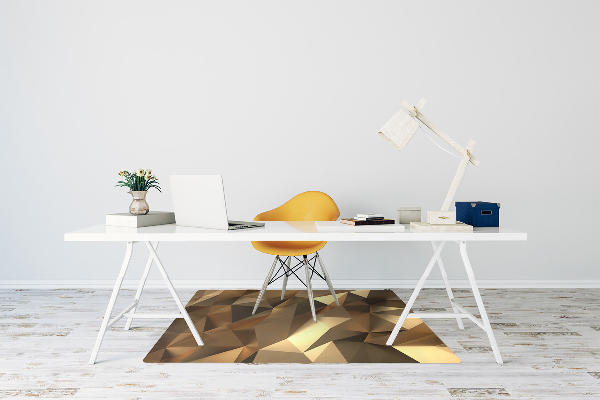 Tappeto per sedia con ruote Lamina D'Oro