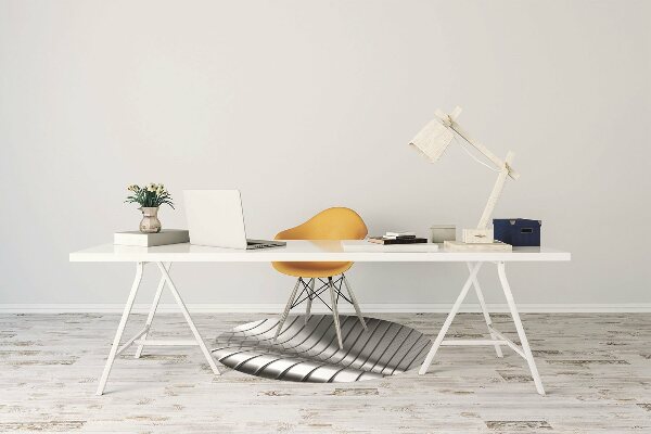 Tappeto per sedia con ruote Metallico