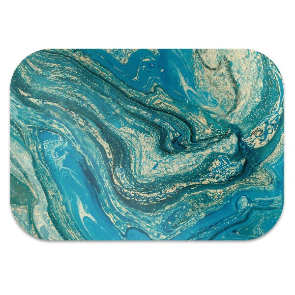 Tappeto salvapavimento Astrazione Blu