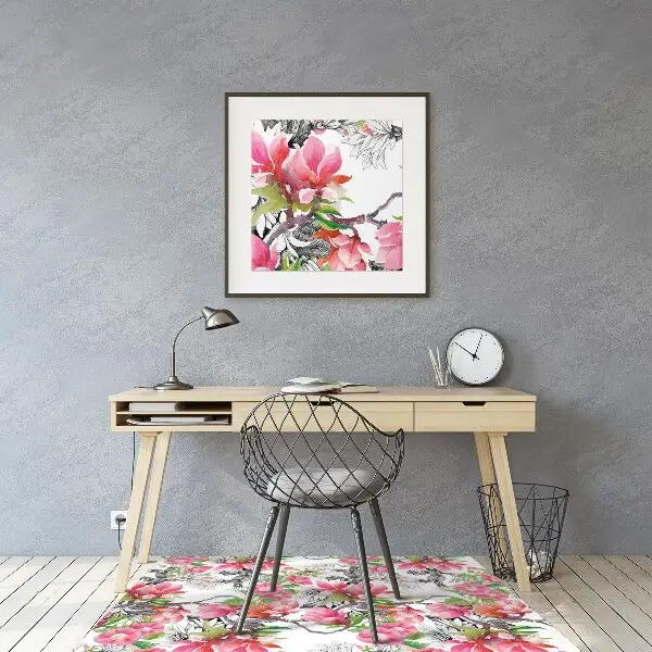 Tappeto salvapavimento Fiori Ad Acquerello