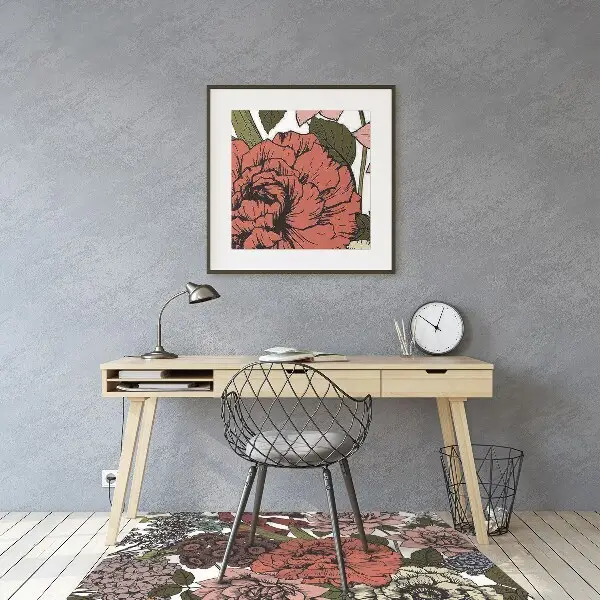 Tappeto salvapavimento Fiori Autunnali
