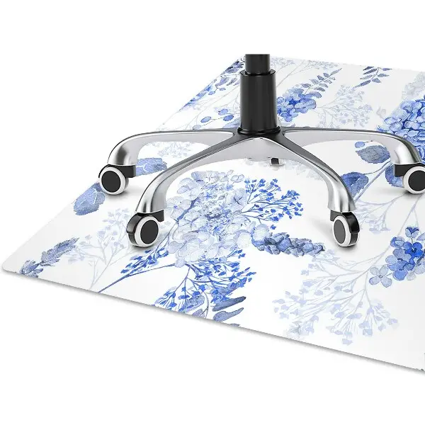 Tappeto sedia ufficio Ortensia Blu