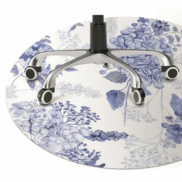 Tappeto sedia ufficio Ortensia Blu