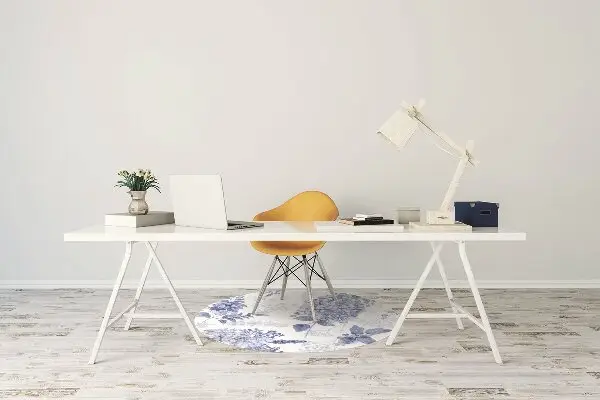 Tappeto sedia ufficio Ortensia Blu
