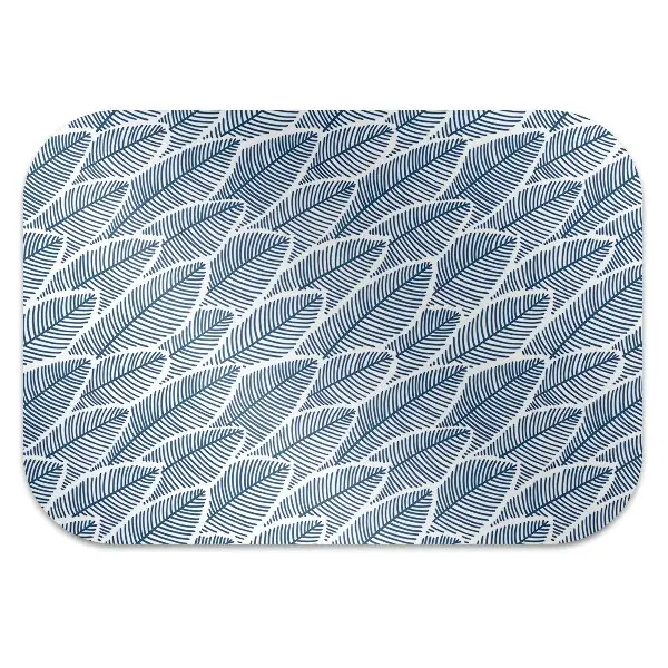 Tappeto salvapavimento Foglie Blu