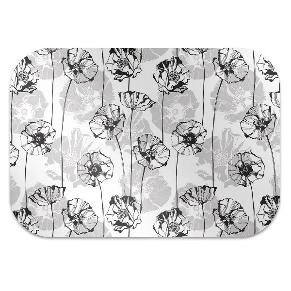 Tappeto per sedia con ruote Fiori Glamour
