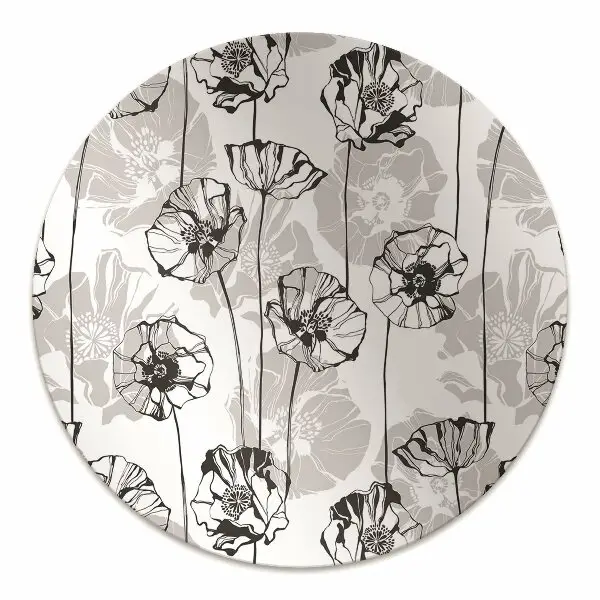 Tappeto per sedia con ruote Fiori Glamour
