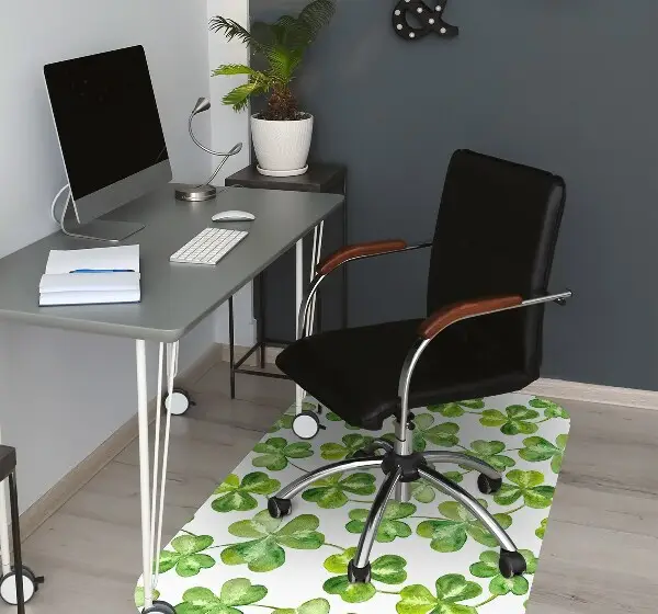 Tappeto per sedia con ruote Trifoglio