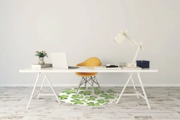 Tappeto per sedia con ruote Trifoglio