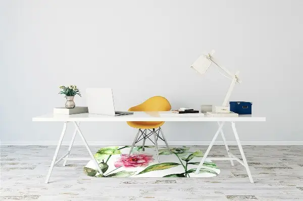 Tappeto per sedia con ruote Fiori Di Primavera