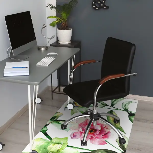 Tappeto per sedia con ruote Fiori Di Primavera