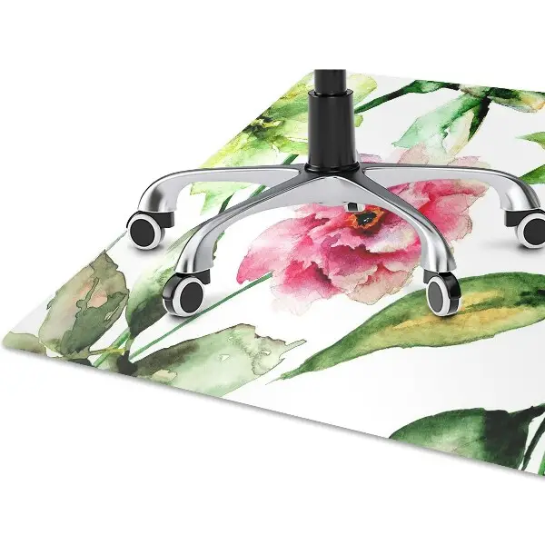 Tappeto per sedia con ruote Fiori Di Primavera