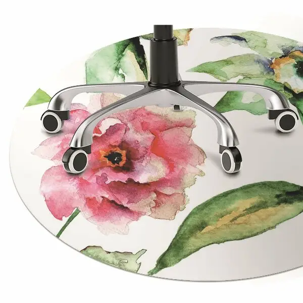 Tappeto per sedia con ruote Fiori Di Primavera