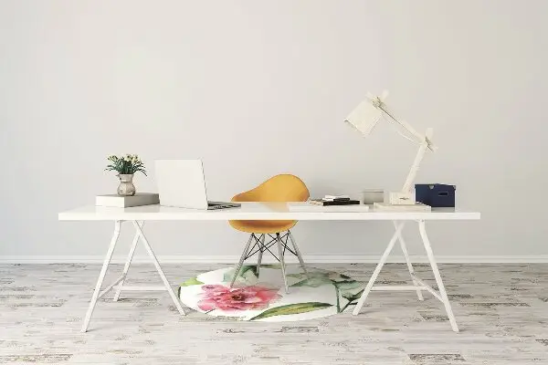 Tappeto per sedia con ruote Fiori Di Primavera