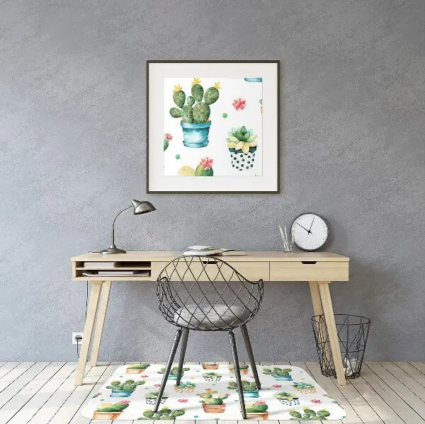 Tappeto salvapavimento Cactus Dipinto