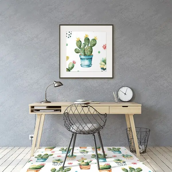 Tappeto salvapavimento Cactus Dipinto