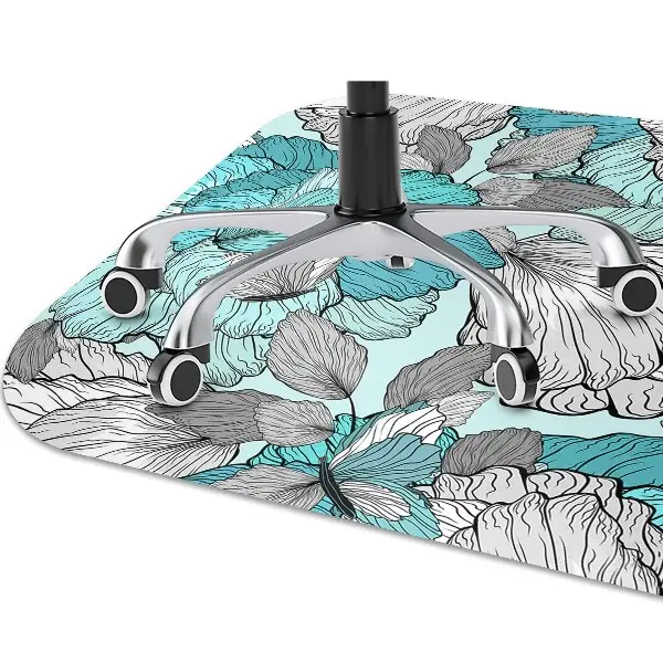 Tappeto per sedia con ruote Doodle Fiori