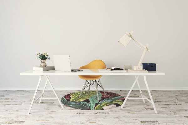 Tappeto per sedia con ruote Floreale