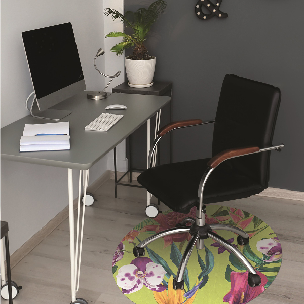 Tappeto per sedia con ruote Giardino Dipinto