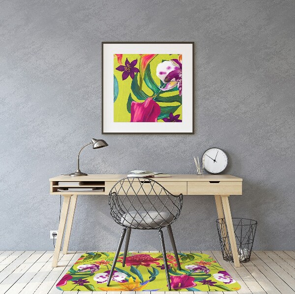 Tappeto per sedia con ruote Giardino Dipinto