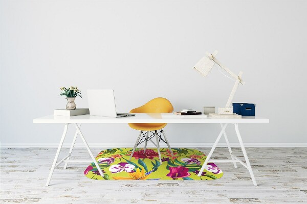 Tappeto per sedia con ruote Giardino Dipinto