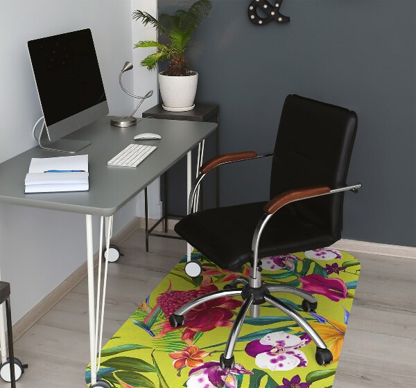 Tappeto per sedia con ruote Giardino Dipinto