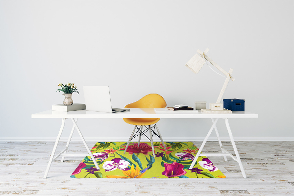 Tappeto per sedia con ruote Giardino Dipinto