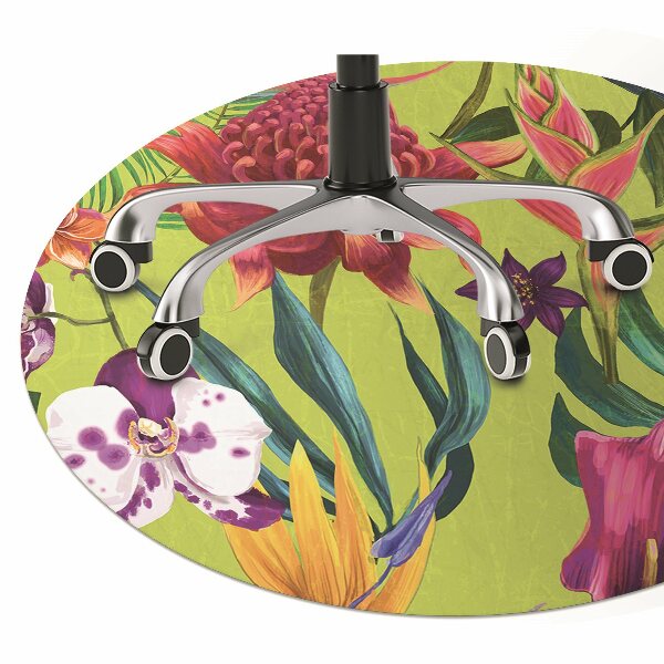 Tappeto per sedia con ruote Giardino Dipinto