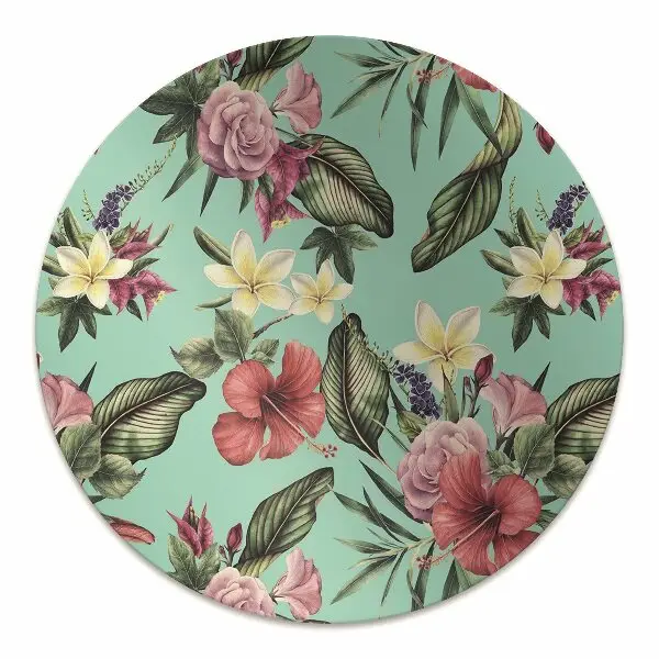 Tappeto salvapavimento Foglie E Fiori